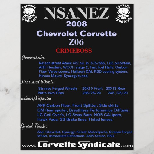 カーショープレイヤー。 チラシ (正面)