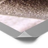 カーシリンダーヘッド金属幾何学的デザインポスター ポスター (角)