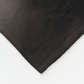 カーシートからの濃い革製のクッションの背景 フリースブランケット (角)