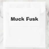 カーシール 長方形シール (バッグ)