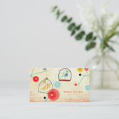 カージズバードビジネスカードポピー 名刺 (スタンド正面)