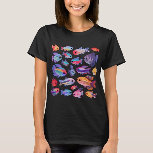 カージナルテトラ Tシャツ (正面)