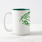 カースケッモダンチコーヒーマグ ツートーンマグカップ (左)