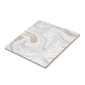 カースタイリッシュブモダンググレーベージュ白大理石7-8 タイル (側面)