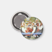 カースティーの誕生日パーティー マグネット (正面/裏面)