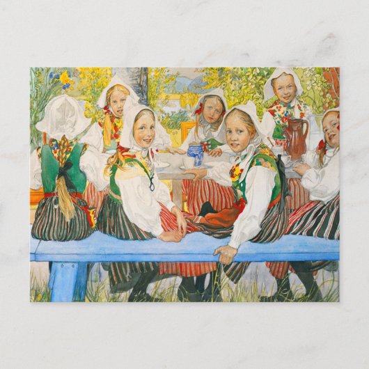 カースティーズ誕生日バイカール・ラルソン ポストカード (正面)