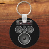 カーステレオスピーカシステム音声ハロウィーン衣装 キーホルダー (正面)