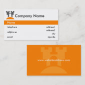 カーストの名刺のデザイン 名刺 (正面/裏面)