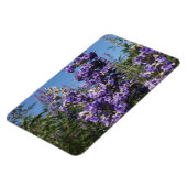 カーストツリーパープルフラワー マグネット (左側)