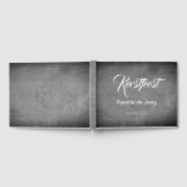 カーストフェストスクールボードスティージュクリジャスタイポグラフィ ゲストブック (全面)