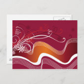 カーストライプド ポストカード (正面/裏面)