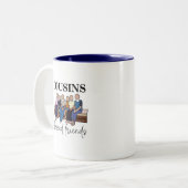 カース賛美フレンズファミリー懇親会 ツートーンマグカップ (正面左)