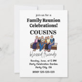 カース賛美フレンズファミリー懇親会 招待状 (正面)