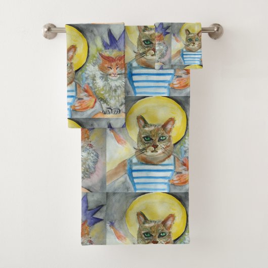 カーズウォーターカラーアート バスタオルセット (インサイチュ)