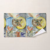 カーズウォーターカラーアート バスタオルセット (ハンドタオル)