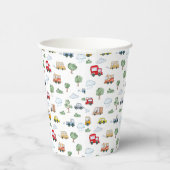 カーズパターン紙カップ 紙コップ (右)