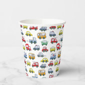 カーズパターン紙カップ 紙コップ (左)