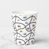 カーズパターン紙カップ 紙コップ (正面)