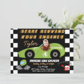 カーズ4th Birthday Boysへの招待 招待状 (スタンド正面)