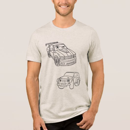 カーズ アニメ エディション トライブレンドTシャツ (正面)