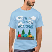 カーズ キッズ 男の子 誕生日 Tシャツ (正面)