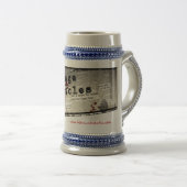 カーセッジはステインを記録します! ビールジョッキ (正面右)