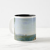 カーセッジ1675年のAeneasそしてディド ツートーンマグカップ (正面左)