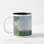 カーセッジ1675年のAeneasそしてディド ツートーンマグカップ (左)