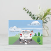 カーセーブ・ザ・デート案内 招待状 (スタンド正面)