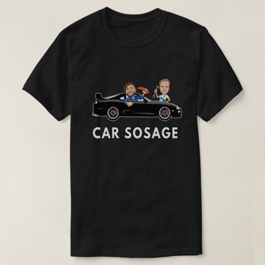 カーソセージソセージソサエージmk4 tシャツ (デザイン正面)