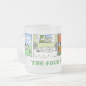 カーソンの四季 |カートゥーンドッグ フロストグラスマグカップ (正面左)