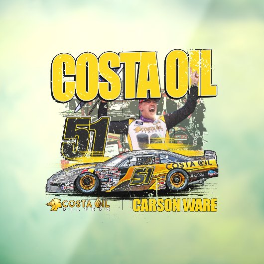 カーソンウェア51車の窓の固定 ウィンドウサイン (シート3)