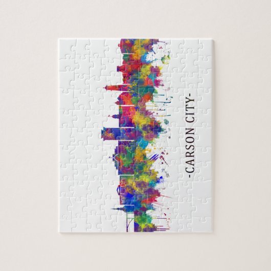 カーソンシティネバダスカイライン ジグソーパズル (縦)