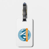 カーソンレンジカリフォルニアネバダ ラゲッジタグ (裏面縦)