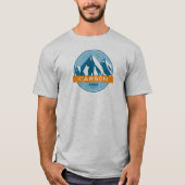 カーソンレンジカリフォルニアネバダ Tシャツ (正面)