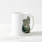 カーソン国立森林ニューメキシコ コーヒーマグカップ (正面右)