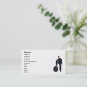 カータイヤ名刺 名刺 (スタンド正面)