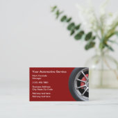 カータイ車のヤテーマ名刺 名刺 (スタンド正面)