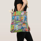 カータウントートバッグ トートバッグ (クローズアップ)