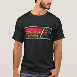 カーターのキャブレター修理印 Tシャツ