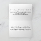 カーターの休日の願いの挨拶状 シーズンカード (内部)