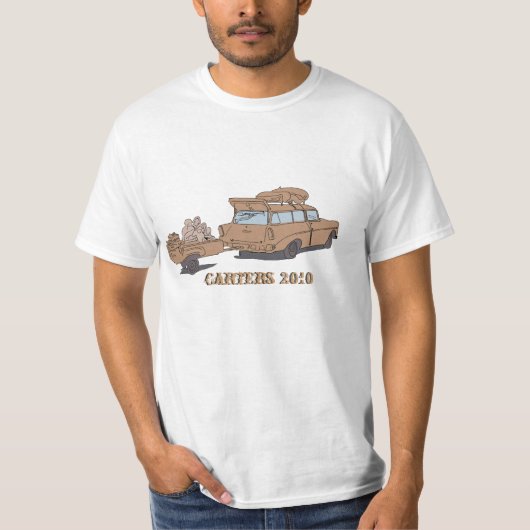 カーターの懇親会-最も安い選択 Tシャツ (正面)