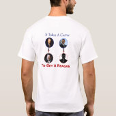 カーターを取ります Tシャツ (裏面)