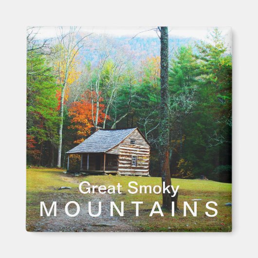 カーターシールズキャビン – 秋の色 マグネット (正面)