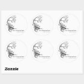 カーターハウスクールロゴシール（円） ラウンドシール (シート)