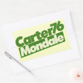 カーターモンデールヴィンテージポリティックス 長方形シール (封筒)