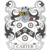 カーター家紋 シール (正面)