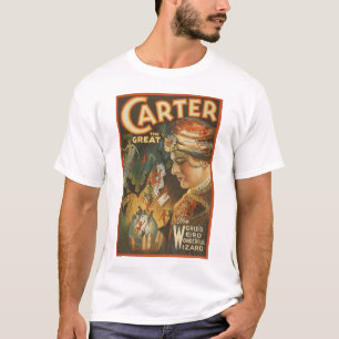 カーター素晴らしいの-世界の風変わりな魔法使い Tシャツ