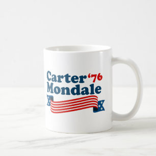 カーター・モンデール・ヴィンテージ民主党70年代選挙 コーヒーマグカップ
