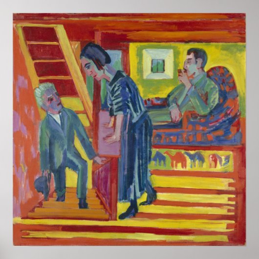 カーチナー – カップルと新人 ポスター (正面)